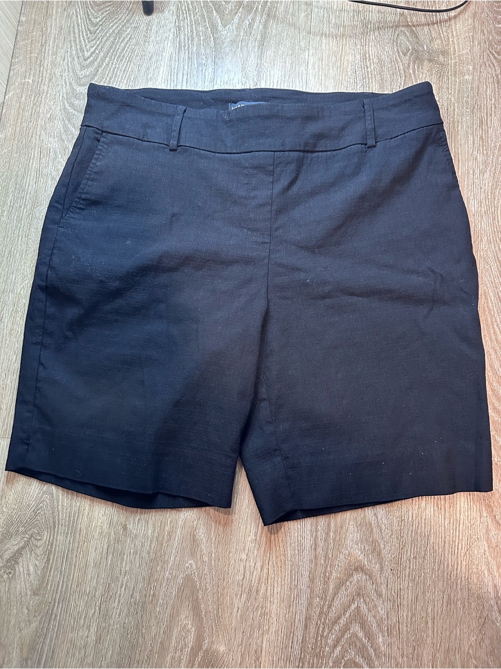 Tailored Black Women's Bermuda Shorts
